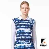 女款假兩件式印花長袖