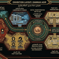 المخطط الهيكلي للمعرض المستقبل