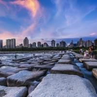 竹東隆恩堰下游豆腐岩