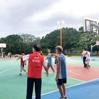 竹東河濱公園籃球場夜間照明設備增設工程