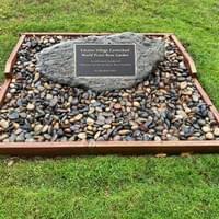 World Peace Rose Garden Marker