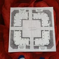 Rose bush placement diagram