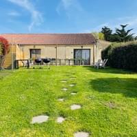 Terrasse et jardin privée