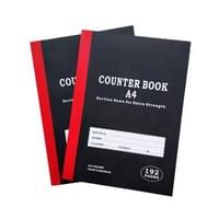 A4  counter books