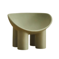 Green Mod Elephant Leg Chair