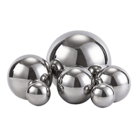 Chrome Decorative Sitting Orbs