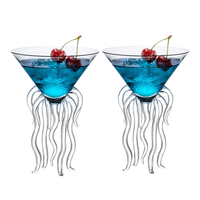 Octopus Cocktail Glasses Set