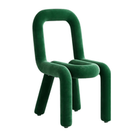 Modern Velvet Green Chair