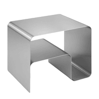 Stainless Steel Mod Side Table