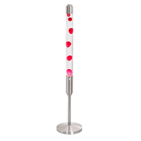 Red Liquid Motion Lava Lamp 