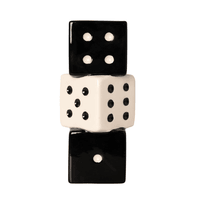 Dice Vase & Decorative Accent