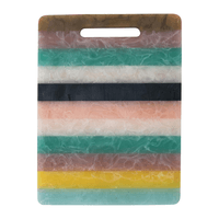 Multicolor Stripe Cheese Board