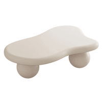 White Cloud Wood Coffee Table