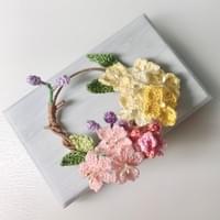 Flower brooch