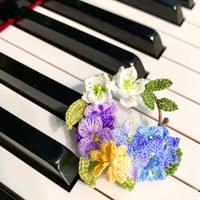 Flower brooch