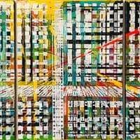 City Streets Triptych 
