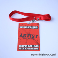 PVC matte‑finish card
