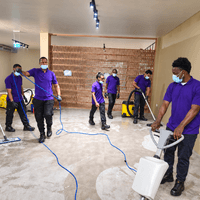 Deep Cleaning in Action