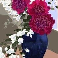 IPad Painting  Copyright MCalenda 2025