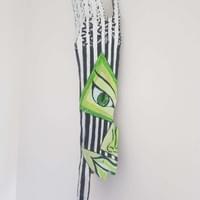 Sculpture murale en bois 