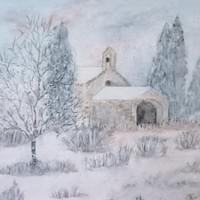 Recueillement - 30/30cm