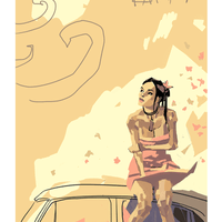 Hawaiian Dick character poster