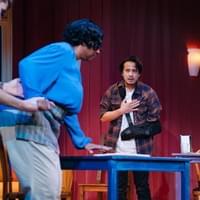 David Costa, Tamika Simpkins, and David Huynh in Paranormal Inside by Prince Gomolvilas
