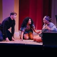 Davide Costa, Aja Hinds, and Tamika Simpkins in Paranormal Inside by Prince Gomolvilas