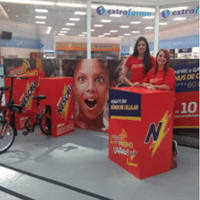 Ativação em Shopping