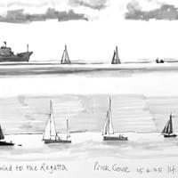 Downwind to the regatta