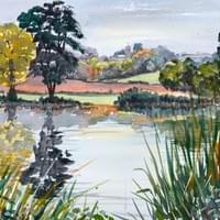 Across Grendon Lakes