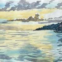 Yenwaupnor Jetty Sunset