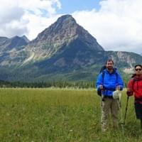 Backpacking in Glacier National Park, Montana