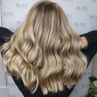 Bliss Uckfield precise hair cutting and luscious hair colouring