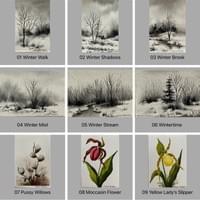 Original Watercolors ACEO $20.