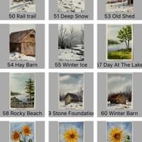 Original Watercolor Cards