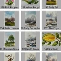 Original Watercolor Card