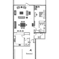 TYPE J - Promenade Level 1 Bed