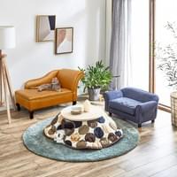 高級感のあるデザイン チェスターフィールド風ペットソファ