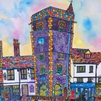 Large Clock Tower St Albans