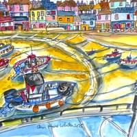 St Ives Harbour Cornwall 2025