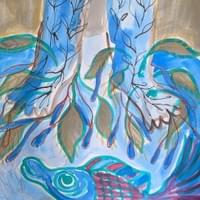 Blue Goddess Feet