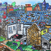 St Ives, Cornwall Houses View