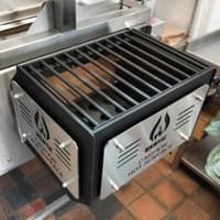 Mobile Fire Table - Side Mounted Brasero