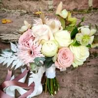 Brautstrauß Rosa Nude Herbstlich