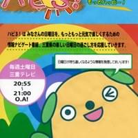 平成27年11月24日 三重テレビ「ハピ3」の取材