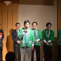 湯の山温泉からも応援に