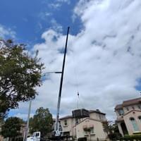 Spa/Jacuzzi crane work