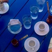 Greek coffee in the Plateia (Square) experience 