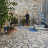 Sky ceiling Pilates  Class